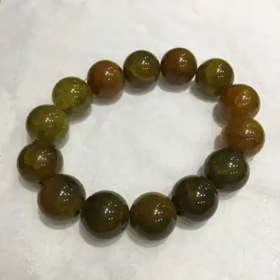 天然玛瑙男款龙纹手串佛珠龙鳞石转运情侣水晶饰品手链