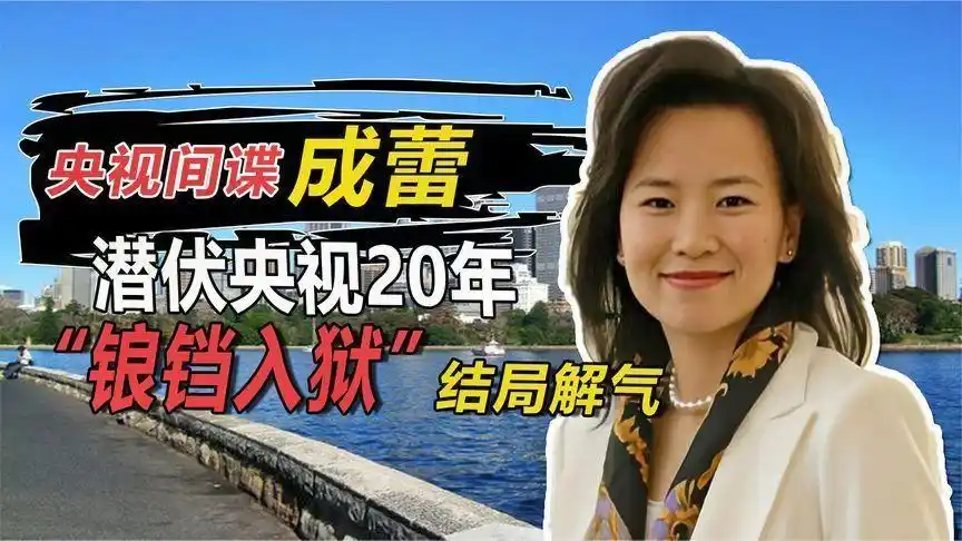 央视美女主持人,因一句口误暴露20年间谍身份,最终下场大快人心