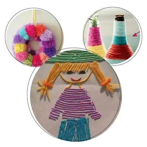 我和毛线有个约定!〖快乐之家幼儿园尚品分园