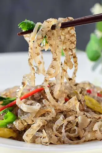 【泡椒鱼皮150g/袋】海鲜特产食品小吃开袋即食凉拌山椒海鲜鱼皮丝下