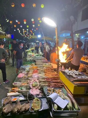 西双版纳告庄西双景:湄公河.赶摆夜市