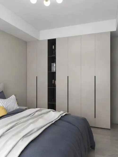 现代极简卧室衣柜