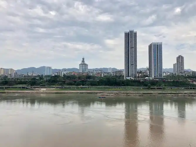 宜宾三江汇流处