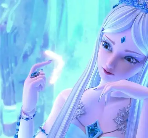 冰公主的喜怒哀乐也很美,不愧是精灵梦叶罗丽中的美女颜值担当
