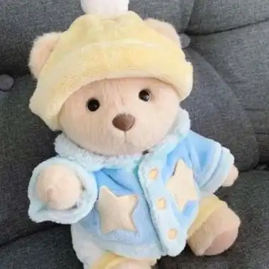 可爱玩偶熊头像 迢迢星河入梦,点_微信头像_我要个性网