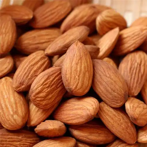 中药材正品甜杏仁带皮南杏仁散装生杏仁50克