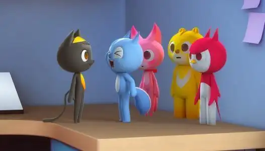 幼儿s秘密特工队简笔画