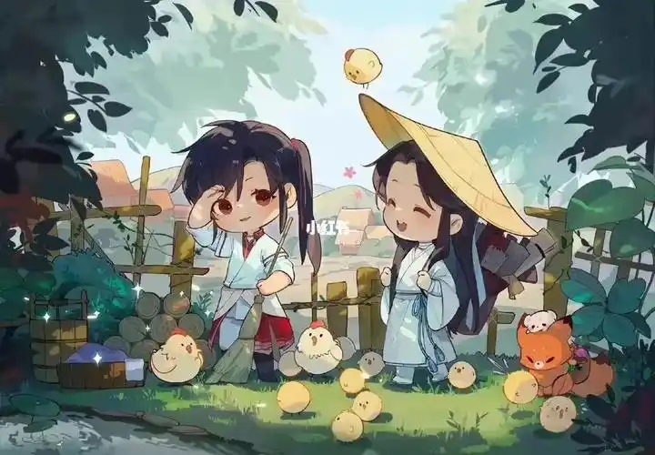 太可爱啦天官赐福动画已发布的q版贺图#天官赐福