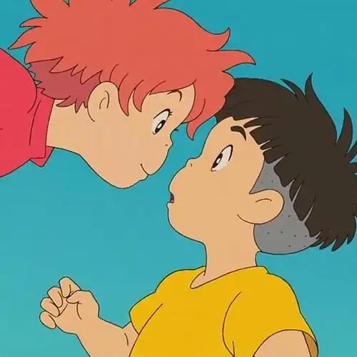 宫崎骏动漫头像情侣