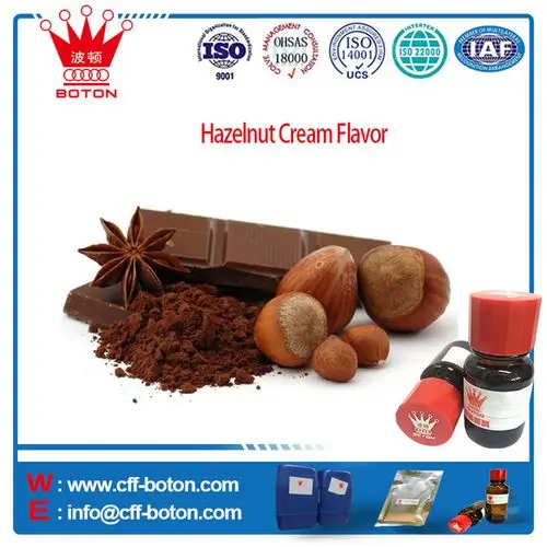hazelnut cream flavor