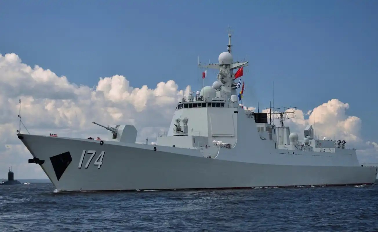 1中国海军的052d神盾驱逐舰建造14艘,其中服役7艘,下水5艘,船台建造2