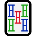 下载麻将牌五条的emoji表情大图