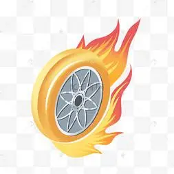 风火轮2019农历新年卡通猪猪人物骑着风火轮回家过年插画踩着风火轮的