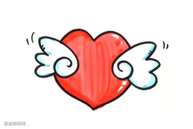 漂亮的爱心怎么画
