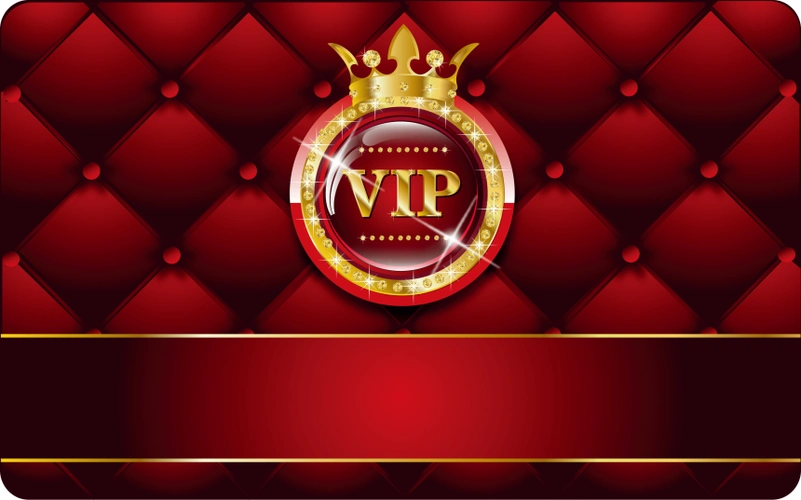 红色尊贵vip会员卡背景素材