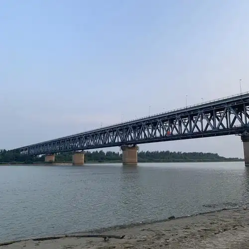 美丽的淮河大桥!分享一下美图!