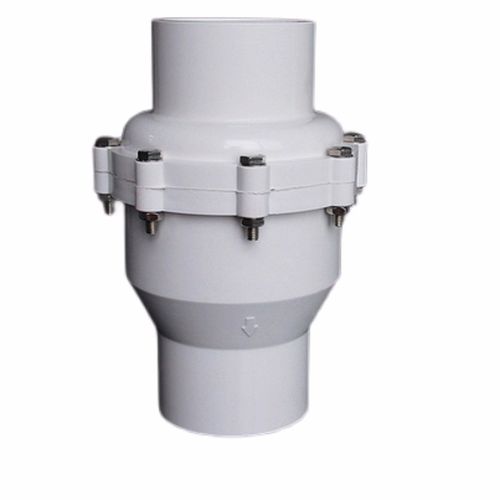 逸达尚 81210 pvc止回阀给水管止逆阀塑料单向阀下水管阀门配件90mm(1