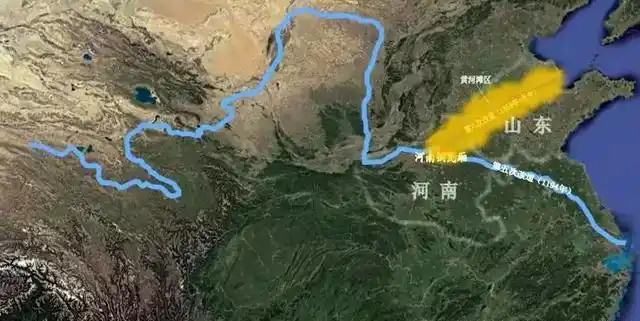 美国卫星监控黄河20年传回的卫星图像震撼世界这不可能