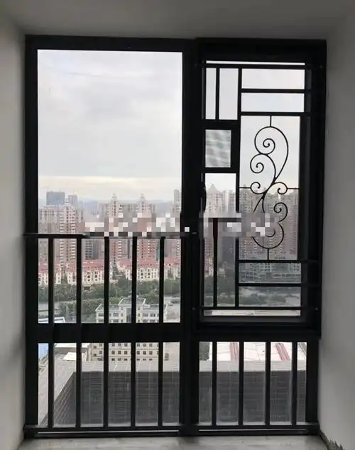 窗花防盗网焊接窗花铝合金防盗窗防蚊防盗304金钢网纱窗阳台防护栏