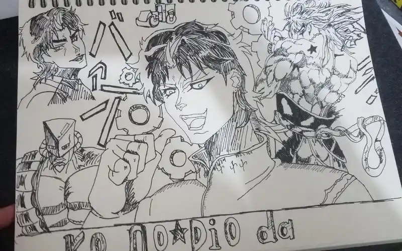 【手绘】一 脸 dio 样_哔哩哔哩 (゜-゜)つロ 干杯~-bilibili