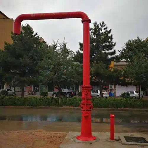 消防车取水设备防冻型消防水鹤消防车快速加水用水鹤多功能给水栓