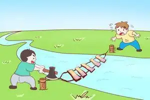 过河拆桥简笔画