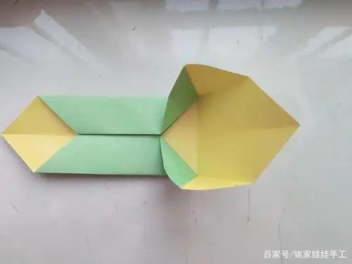 长方形折纸鹤 手工折纸大全-普车都