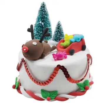 定制超轻粘土diy甜品蛋糕儿童手工制作彩泥橡皮泥仿真材料包套装玩具