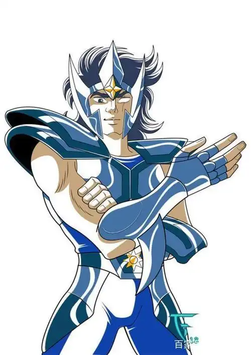 《圣斗士星矢》中的鲸鱼座,在动画中鲸鱼座是被称为"白鲸座"的,其对应