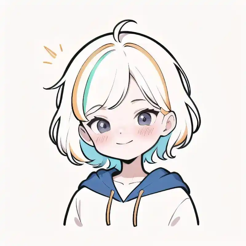 可爱女生手绘风头像.极简风格头像分享#优质头像 #女生头像  - 抖音
