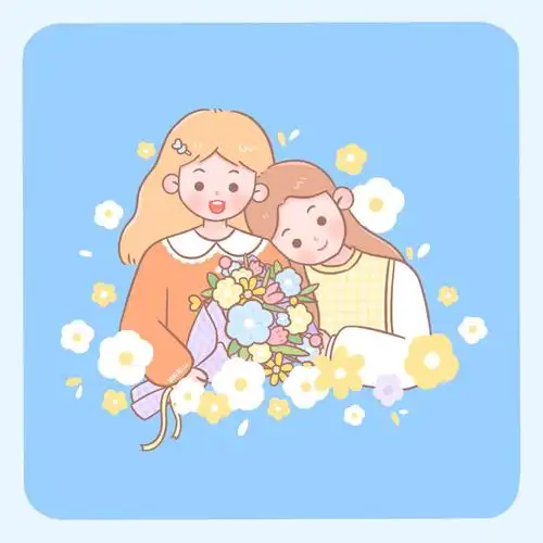 清甜可爱姐妹花头像图片