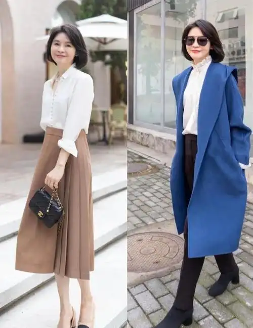 被40 女人的打扮惊艳到!打扮成她这样,也能展现真正的优雅和魅力!