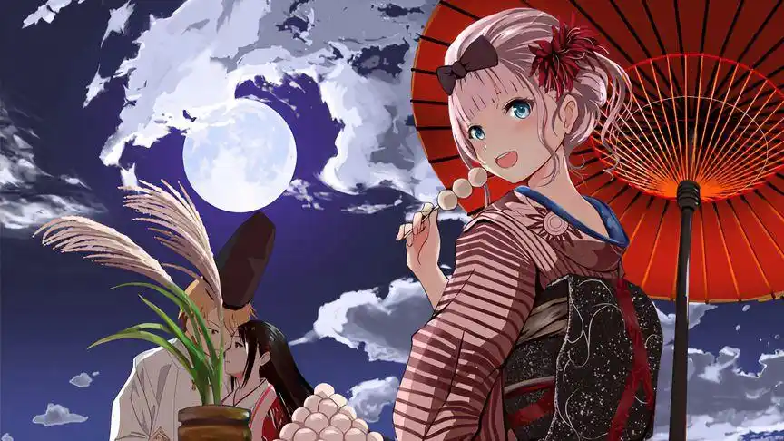 【辉夜大小姐想让我告白-壁纸系列】藤原千花-粉毛的味道~-教育视频