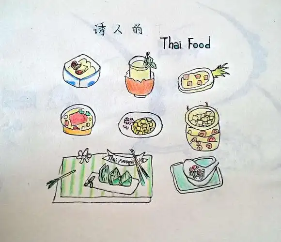 记2016最不功利的一件事——我的简笔画美食之旅