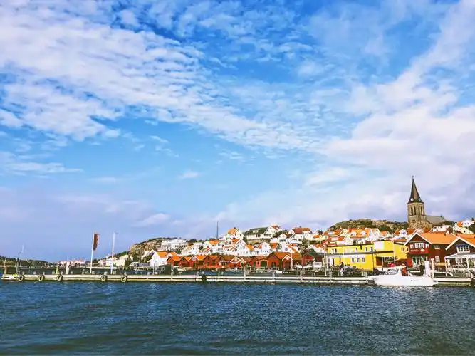 瑞典海港小镇一菲耶巴卡