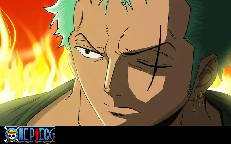 电脑壁纸 动漫卡通 动漫人物 三刀流剑士索隆