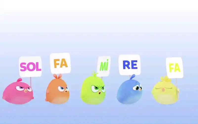 奥尔夫音乐启蒙: do re mi fa sol la si 音符 learn music notes