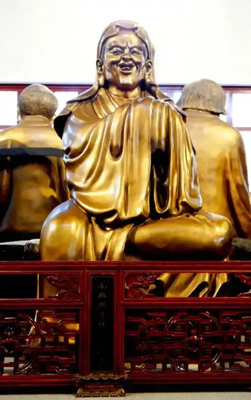 灵隐寺五百罗汉堂——无尽慈尊者(387)_弥勒_菩萨_世间