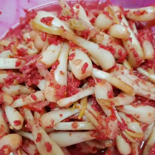 广西武宣特产红糟酸农家纯手工腌制新鲜姜酸荞头刀豆洋姜酸开胃菜荞头