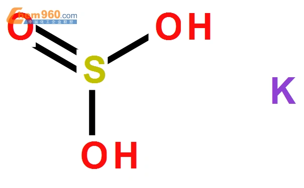 亚硫酸钾quadro strutturale|10117-38-1quadro strutturale