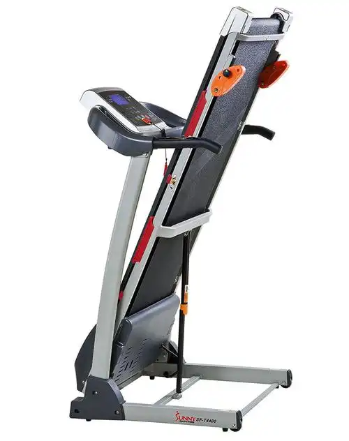 sunny health&fitness健身器材专场中性银色家用入门跑步机 减肥健身