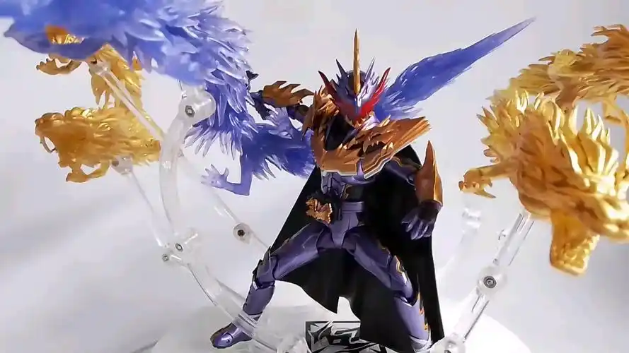 假面骑士王剑邪王之龙shf,特效件展示