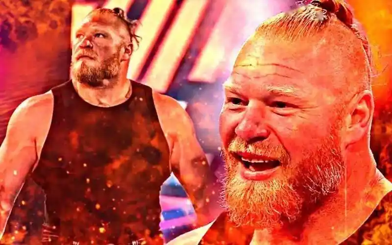 布洛克莱斯纳真的在wwe节目中打了粉丝吗_brock_lesnar_猛兽