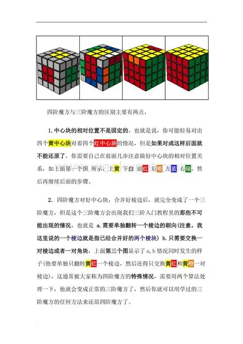 4阶魔方图解.doc