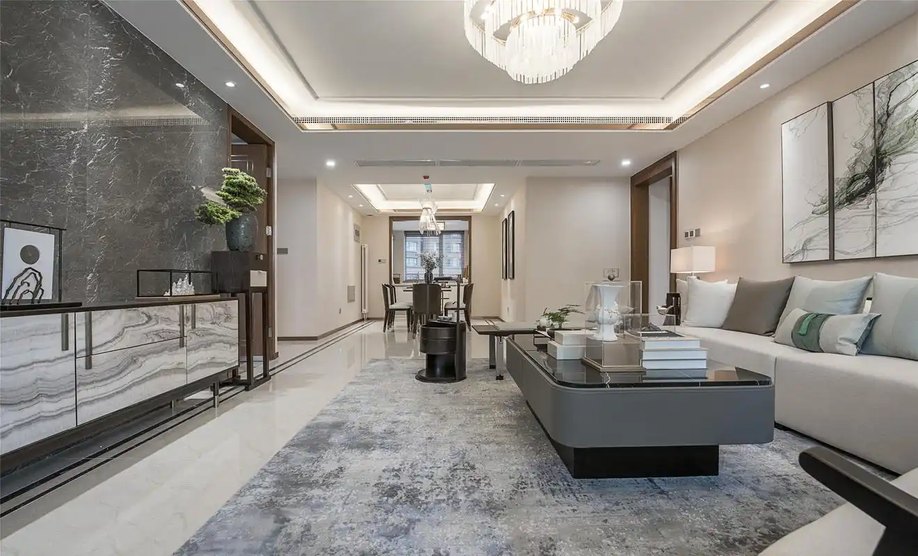 165平米的房子装修只花了23万,中式风格让人眼前一亮!