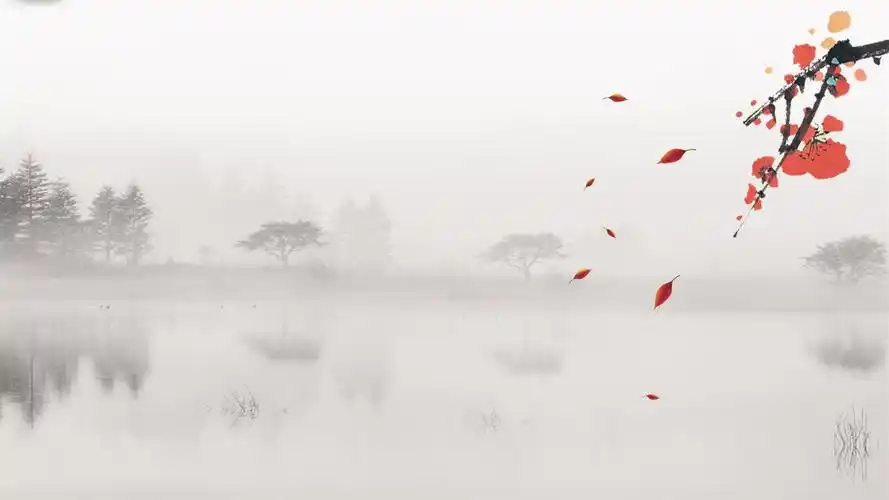 田园古风ppt背景图免费下载-ppt家园