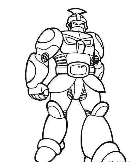 机器人的简笔画机器人的简笔画帅气