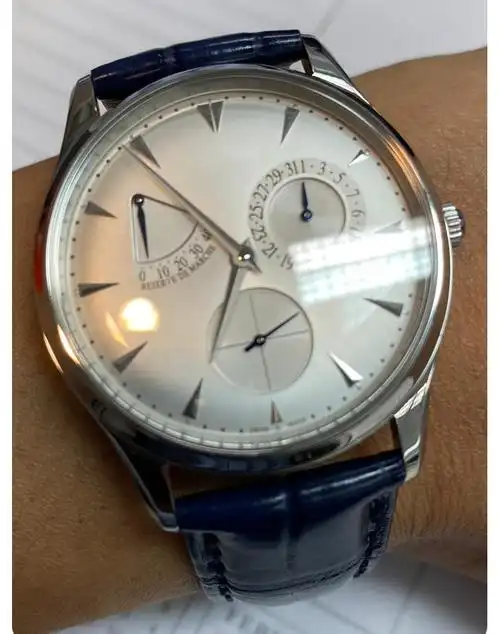 【官方旗舰】积家月相大师系列手表表带原装鳄鱼皮男女真表皮适用