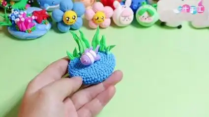 超轻粘土手工教程动物篇之44海底世界