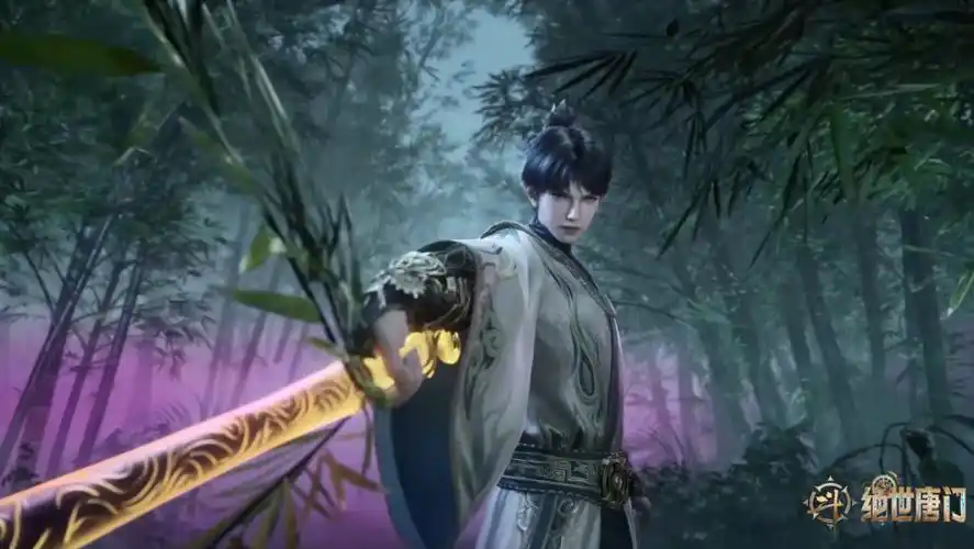 绝世唐门斗灵学院的孤竹剑有多强凭借一人之力将魂帝打吐血